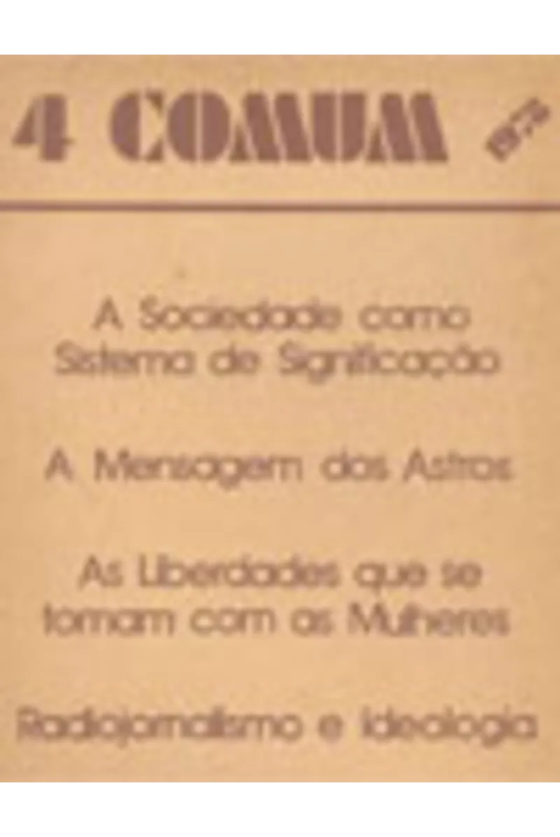 Revista Comum 04