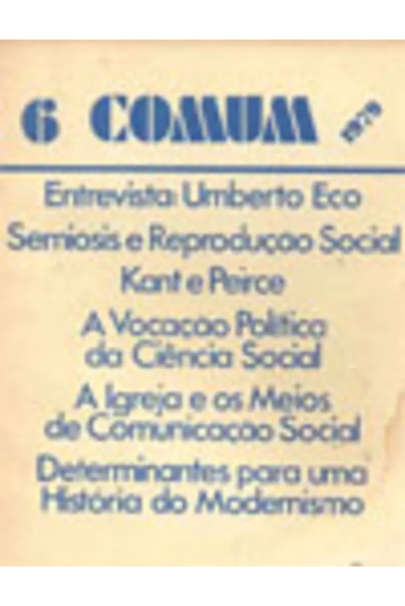 Revista Comum 06
