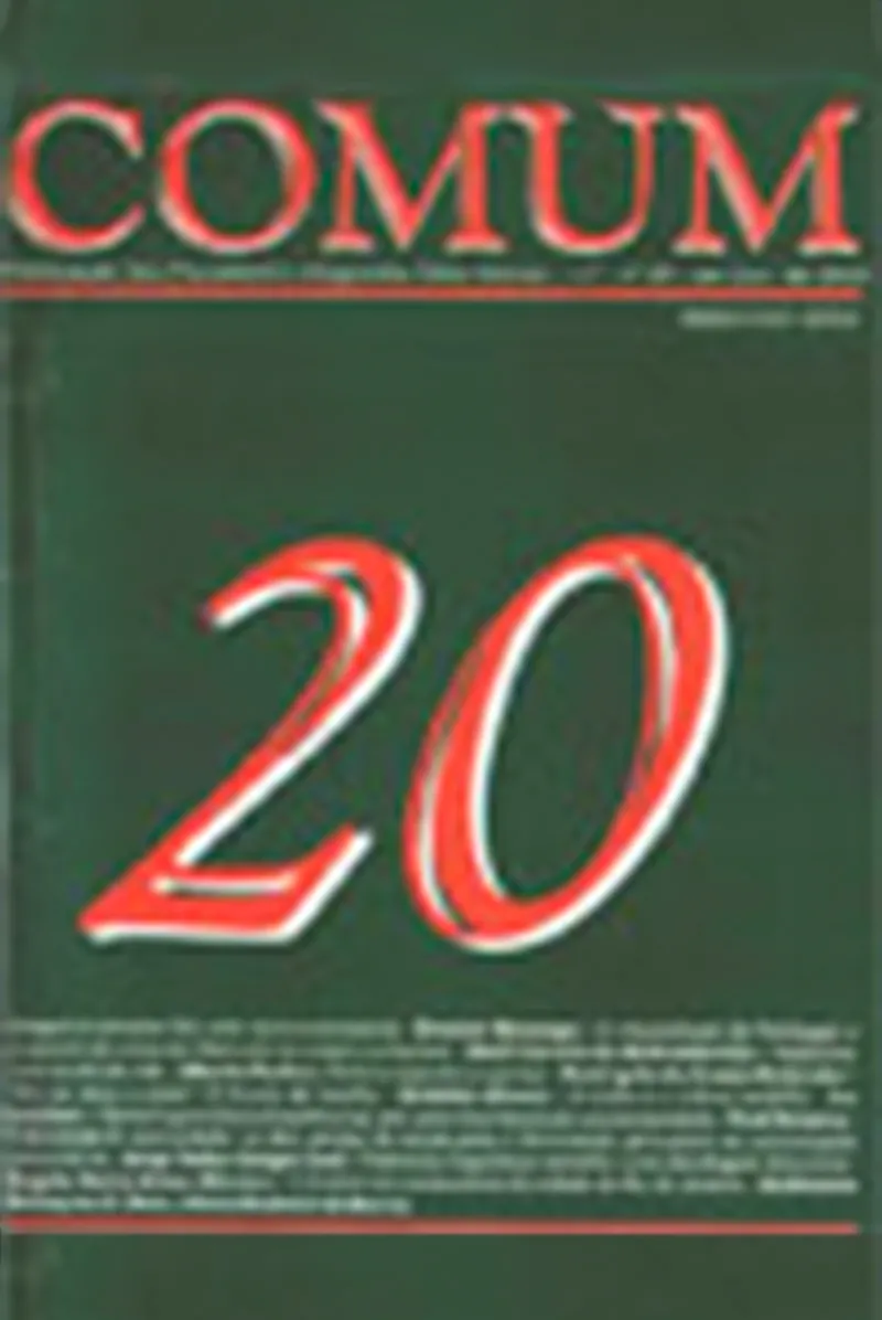 Revista Comum 20