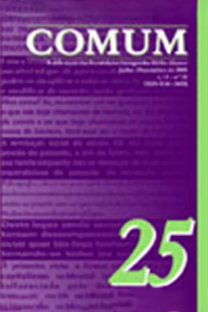 Revista Comum 25